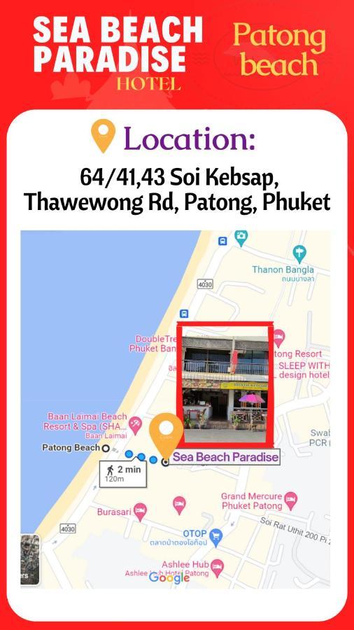 Sea Beach Paradise Patong 외부 사진